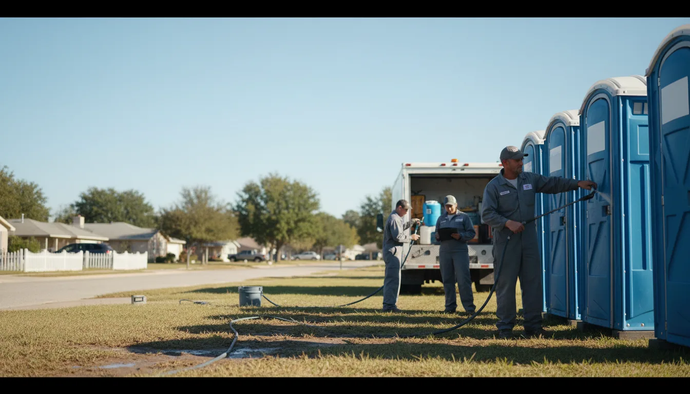 Long-Term Portable Toilet Rental in Daviston, AL near me